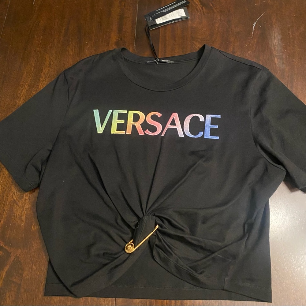 NWT Authentic Versace pin shirt